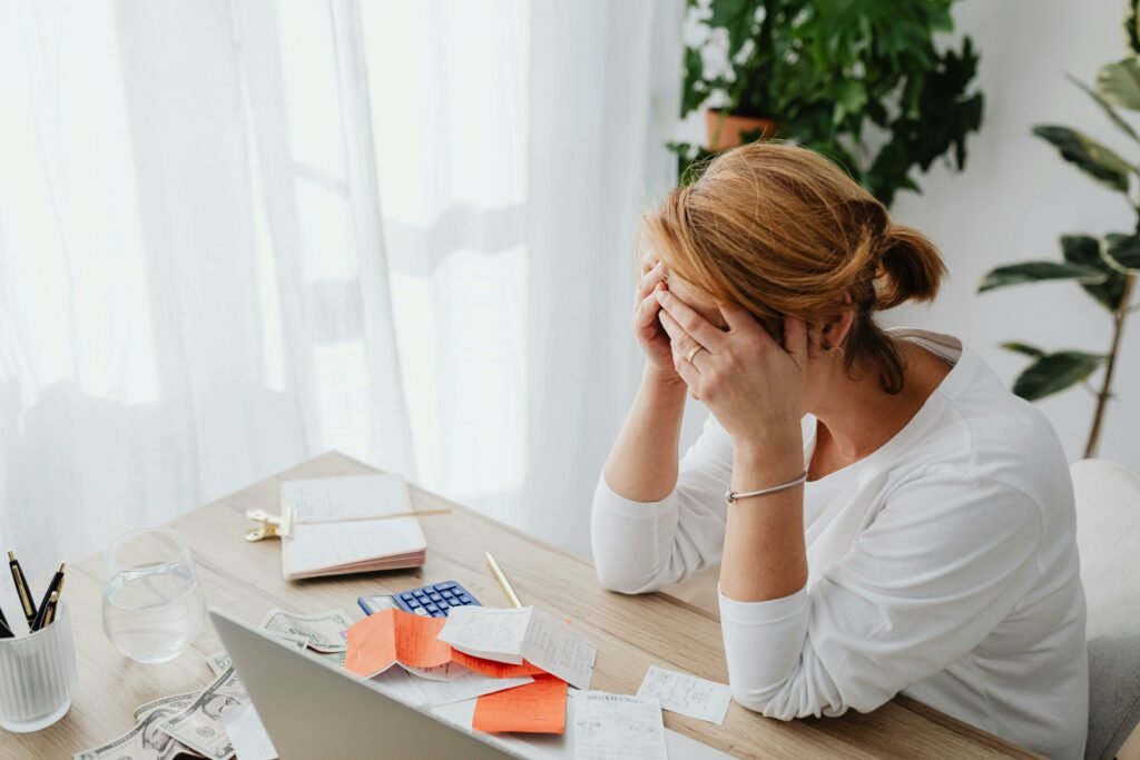 confused property owner bills stress